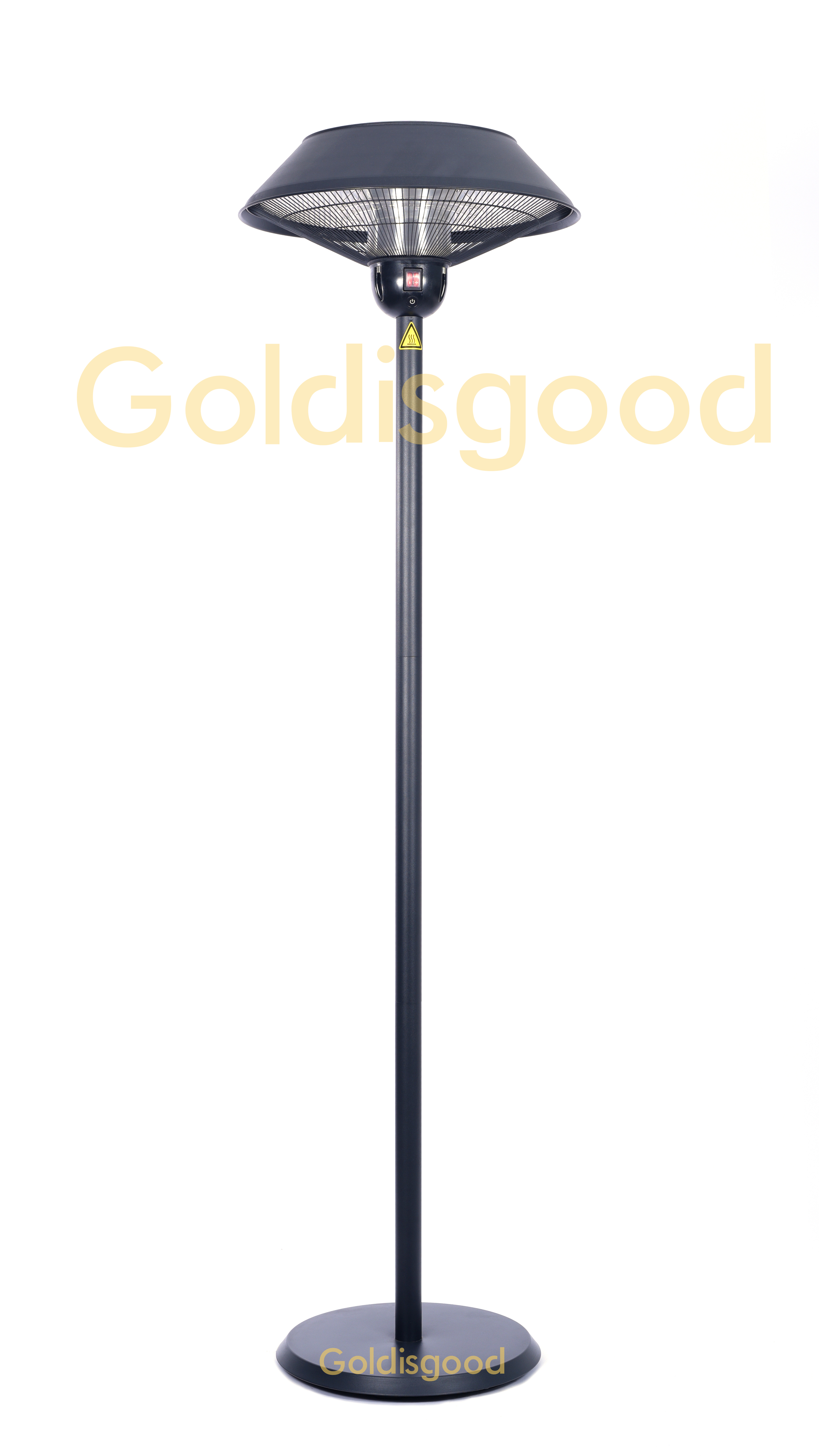 High ceiling factory radiator